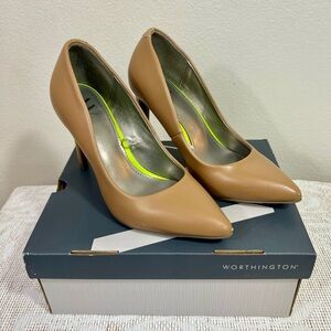 Worthington Women's Classic Brown Heels